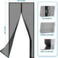 Magic Mesh Magnetic Screen Door - for Home Use