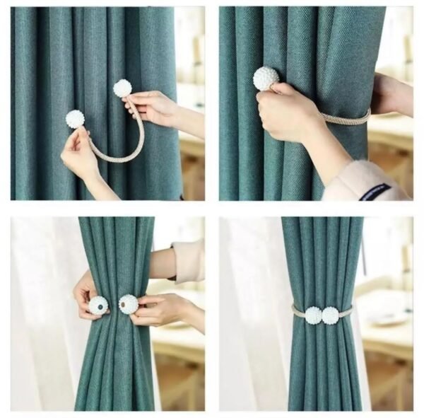 Magnetic Curtain Rope - Durable Design