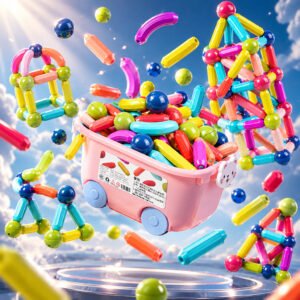 Magnetic Rod Upgraded and Thickeneded Kidsren 25 Pcs - Online in Pakistan