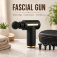 Massage Gun 5 in 1 Multi-purpose Electric Full Body Massage Equipment Set for Deep Tissue Relief Full Body Relaxation 6