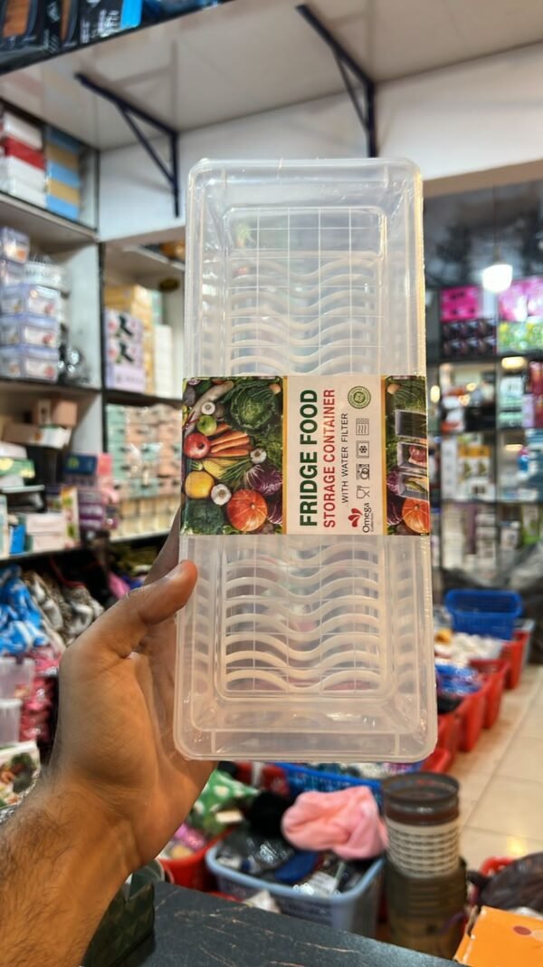 Meat Storage Container With Removable Drain Plate And Lid - with Cash on Delivery