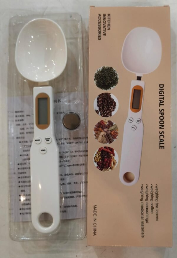 Digital measuring spoon scale product view