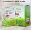 Apple Ammonia-Free Black Hair Cream Sachet – 10 Pack Hair Color Cream (30ml Each)
