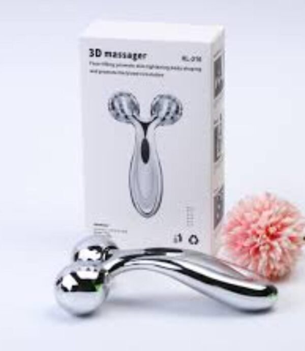 3D Manual Face & Body Massager Roller – Skin Tightening Facial Massage Tool