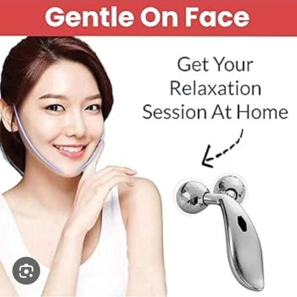 3D Manual Face & Body Massager Roller – Skin Tightening Facial Massage Tool