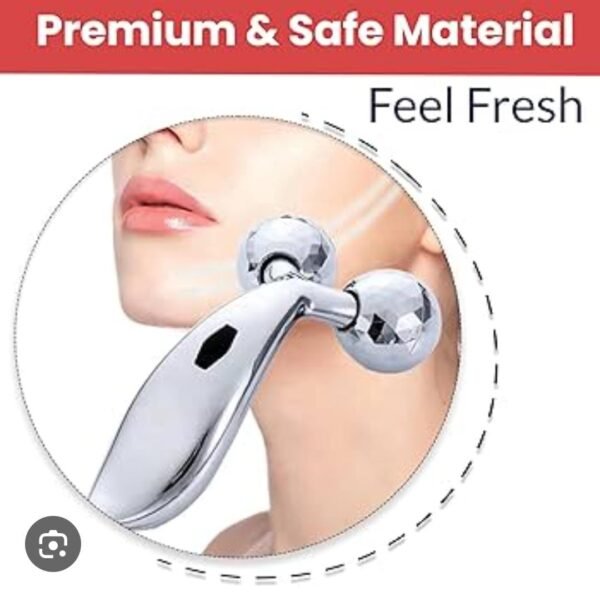 3D Manual Face & Body Massager Roller – Skin Tightening Facial Massage Tool