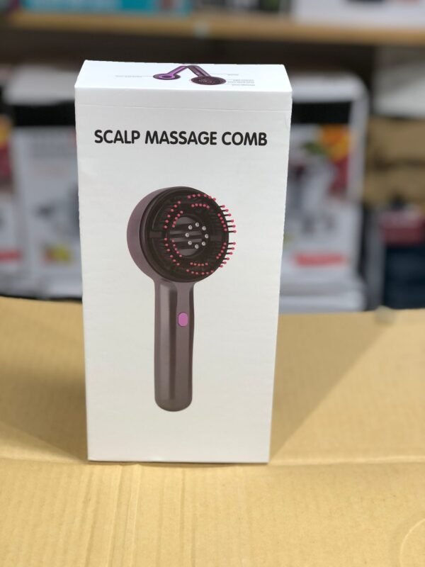 Rechargeable Scalp Massage Comb – Electric Head Massager for Relaxation & Healthy Hair