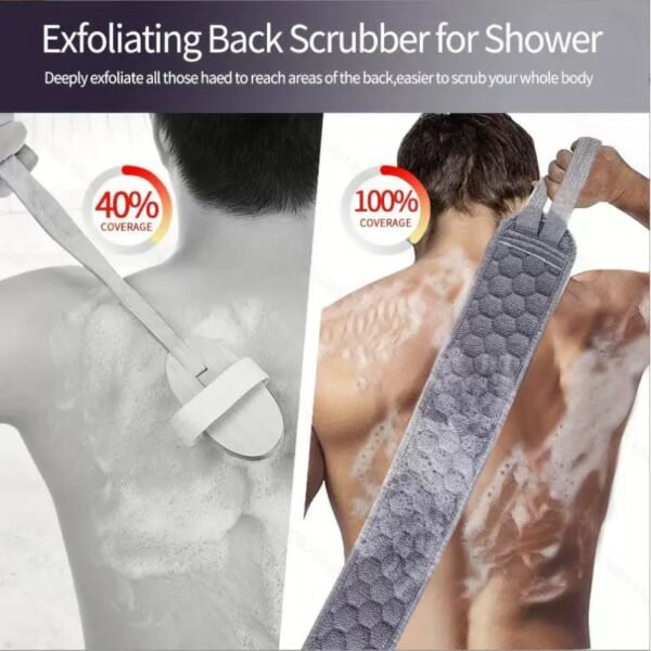 Men's Back Scrub Towel - High Quality