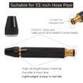 Plastic Body Black Nozzle - Cleans Effortlessly - Durable Design
