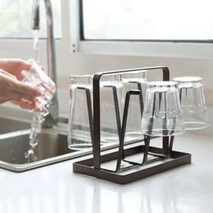 Metal Glass Stand - for Home Use