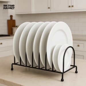 Metal Plate Stand Rack - Durable Design