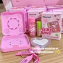 4-in-1 Beauty Set – Highlighter, Lip Oil, Concealer & Keychain