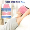 Migraine Relief Cap, Soothing Headache Ice Face Mask - Online in Pakistan