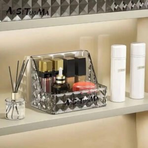 Small Crystal Makeup Shelf