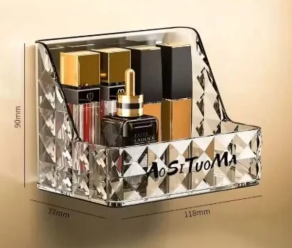 Small Crystal Makeup Shelf
