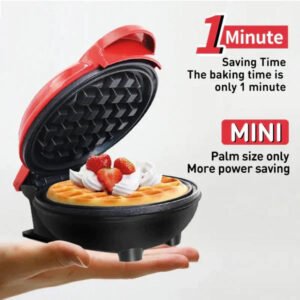 Small Rechargeable Waffle Maker