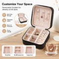 Small Jewelry Travel Case Small Travel Jewelry Organizer Premium Quality