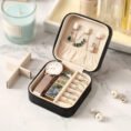 Small Jewelry Travel Case Small Travel Jewelry Organizer Premium Quality