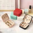 Small Jewelry Travel Case Small Travel Jewelry Organizer Premium Quality