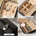 Small Jewelry Travel Case Small Travel Jewelry Organizer Premium Quality