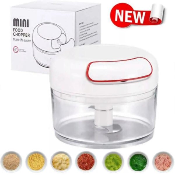 Small Manual food chopper & Garlic chopper