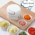 Small Manual food chopper & Garlic chopper