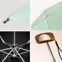 Small Pocket Umbrella Small Sun Rain Umbrella Vinyl Folding Umbrella UV Ultraviolet Protection Sun Shade Pocket Parasol