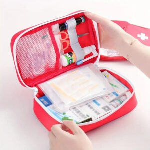 Small TRAVEL MEDICINE FIRST AID POUCH