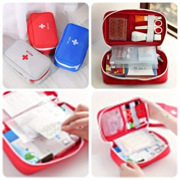 Small TRAVEL MEDICINE FIRST AID POUCH