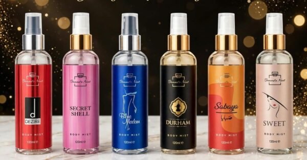 Pack of 6 Body Mist – 120ml Long Lasting Fragrance Spray Deal