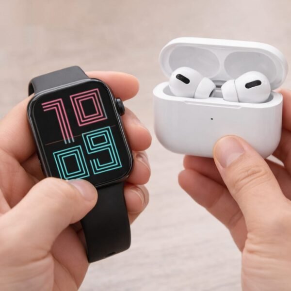 S2000 Pro Smart Watch 7+2 Combo Set with Earbuds & 7 Straps - photo 4