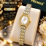 Ladies Hexagonal Crystal Bezel Chain Watch - photo 7