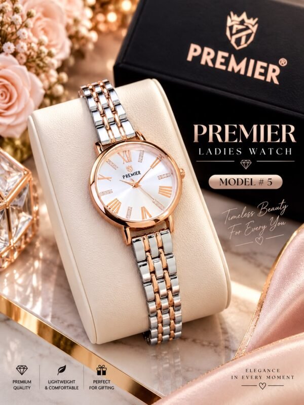 modw-49-3 Ladies Slim Roman Dial Chain Watch - Classic Everyday Watch - photo 3