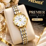 Ladies Slim Roman Dial Chain Watch - Classic Everyday Watch - photo 4