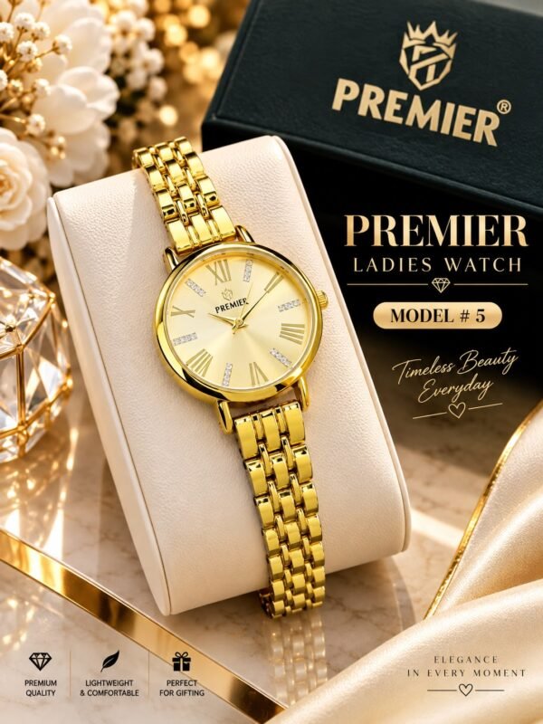 modw-49-5 Ladies Slim Roman Dial Chain Watch - Classic Everyday Watch - photo 5