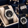 Men's Open-Heart Dial Sports Watch - Power Lock Strap