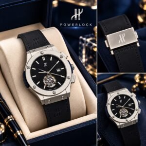 Men's Open-Heart Dial Sports Watch - Power Lock Strap