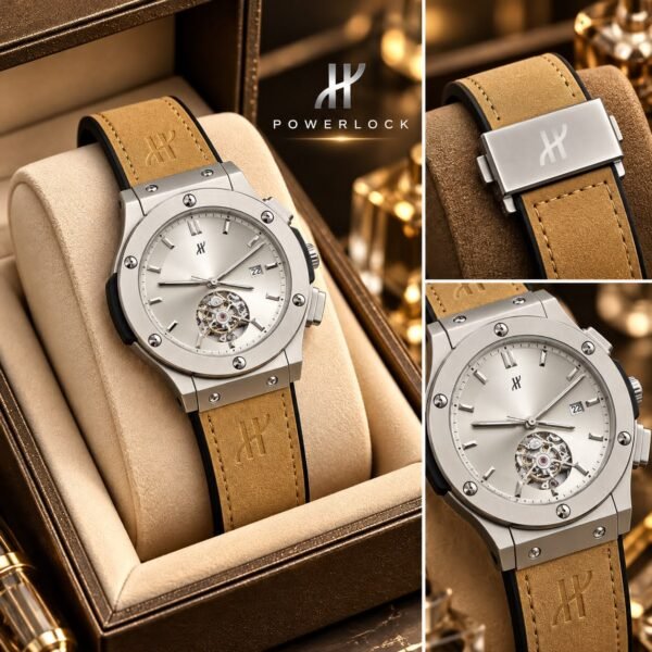 Men's Open-Heart Dial Sports Watch - Power Lock Strap - photo 2