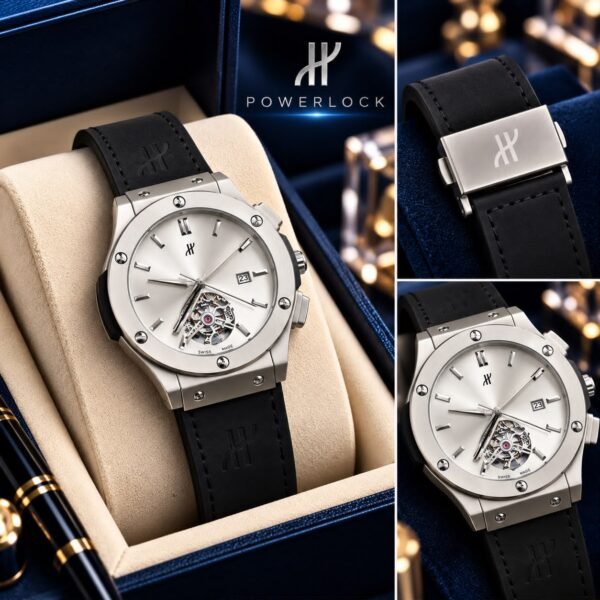 Men's Open-Heart Dial Sports Watch - Power Lock Strap - photo 3