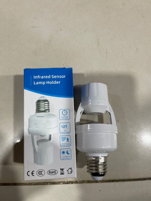 Motion Sensor Bulb Holder - for Home Use