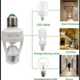 Motion Sensor Bulb Holder - for Home Use