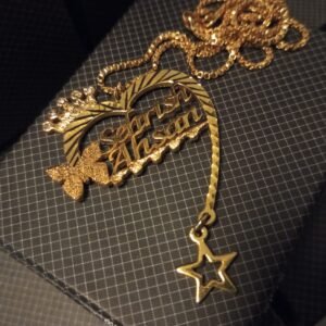 Heart Hanging Necklace - Gold-Plated Fashion Jewelry