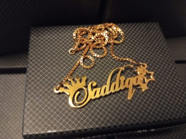 Star Crown Necklace - Gold-Plated Fashion Jewelry