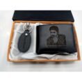 Picture Name Wallet Keychain - Personalized Engraved Jewelry