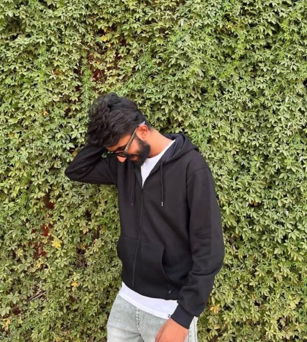 Men's Customize Zipper Hoodie - Premium Cotton Casual Wear