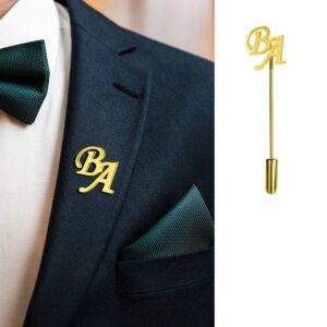 Initial Lapel Pin Product - Quality Fashion Product