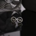 Calligraphic Urdu Name Cufflinks - Personalized Engraved Jewelry