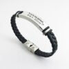 Leather Engraved Bracele Product - Quality Fashion Product