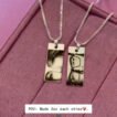 Eye Engrave Necklace - Personalized Engraved Jewelry