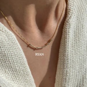 Personalise Morse Code Necklace - Personalized Engraved Jewelry